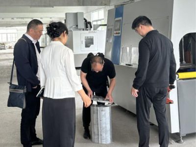 常州某大企客戶來廠進行技術交流合作