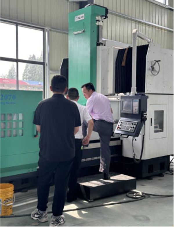 無錫某大企客戶現場交流合作