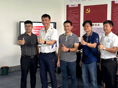 泰國客戶來廠參觀技術交流